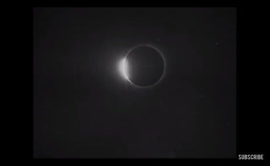 In 1900, a solar eclipse was captured on film for the first time by a magician who dabbled in filmmaking, and now you can see it for the first time.