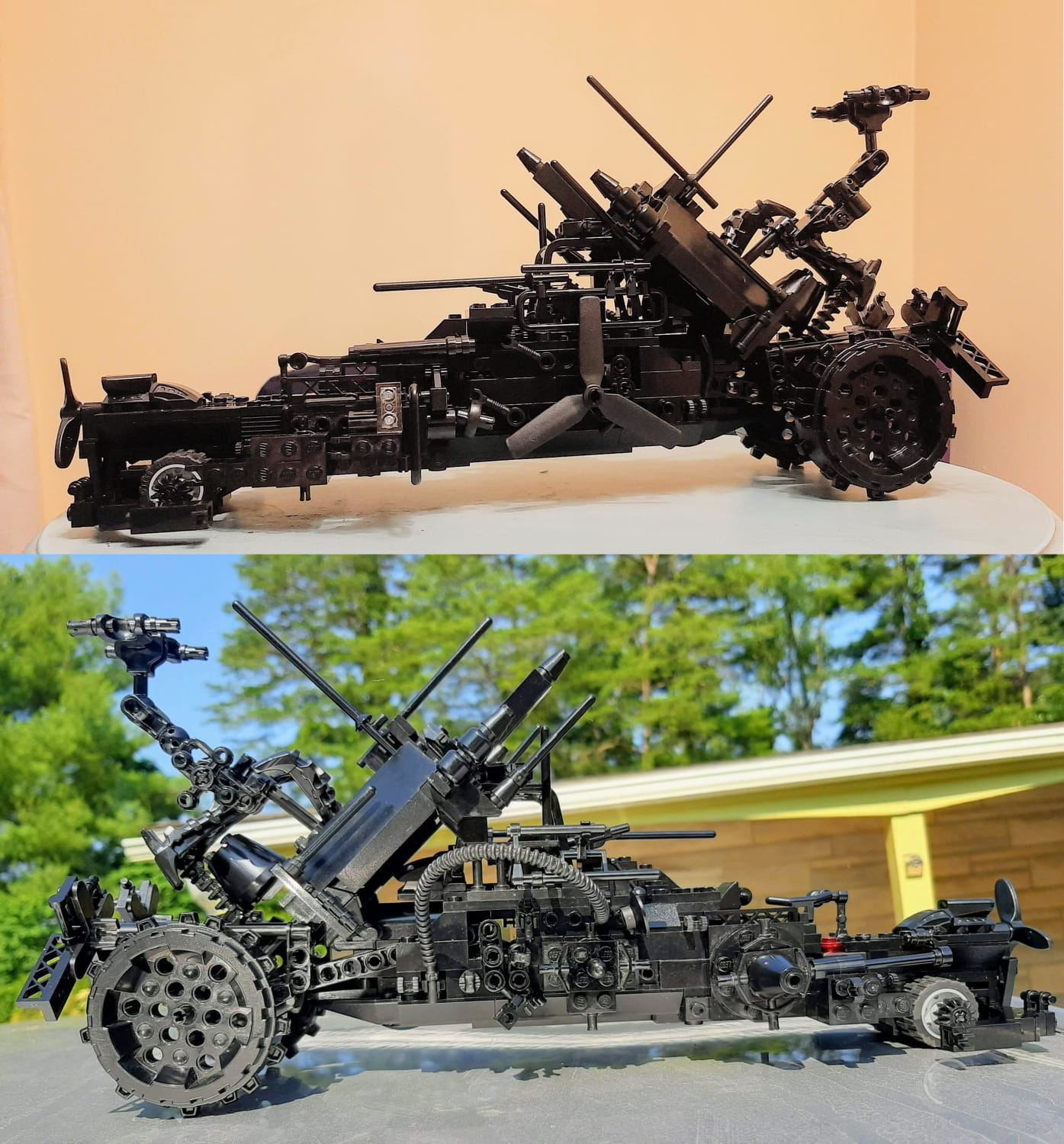 First MOC in decades. Mad Max Roadster, inspired by Ekow Nimako.