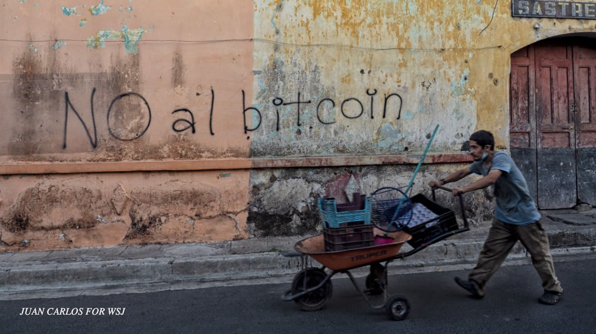 El Salvador made bitcoin legal tender and is launching a bitcoin-backed sovereign bond, but adoption has been slow.