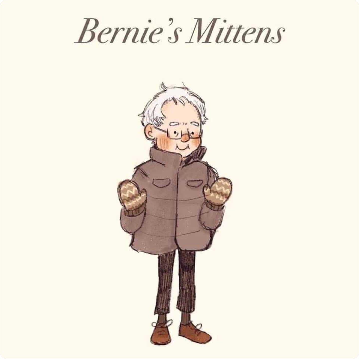 Bernie's Mittens, lily van, digital, 2021