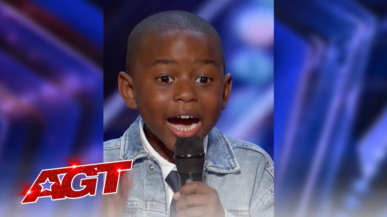 🤣 Kid Comedian ROASTS His Dad | AGT 2021 | #Shorts