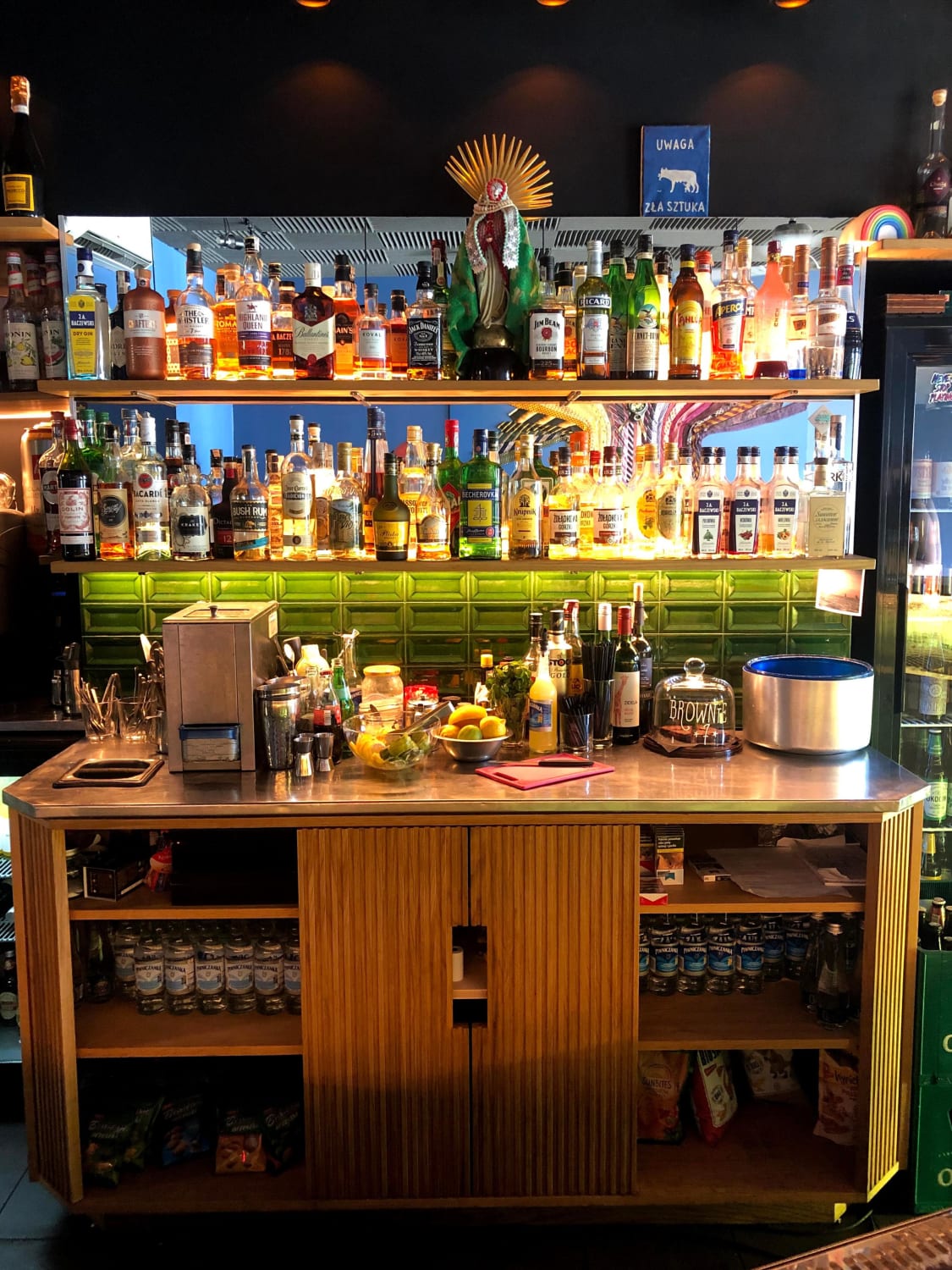 This eclectic bar in Krakow, Poland