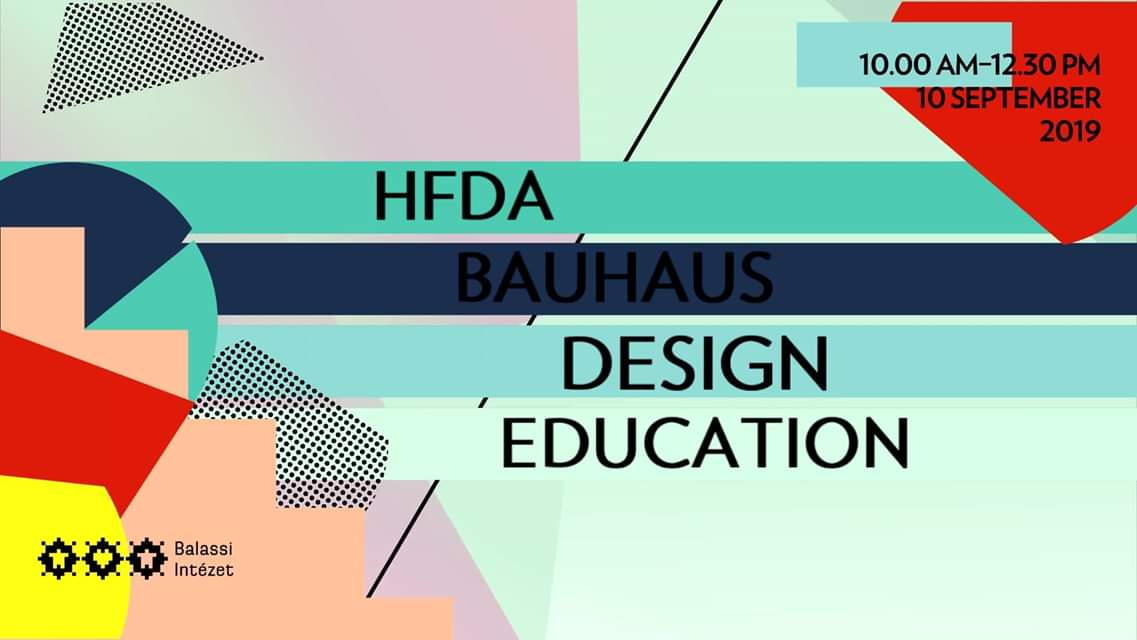 The Hungarian Fashion &Design Agency (#WDOmember) will take part in the @ParisDesignWeek program with a workshop on the 100-year-old heritage of Bauhaus in the contemporary design process and education: