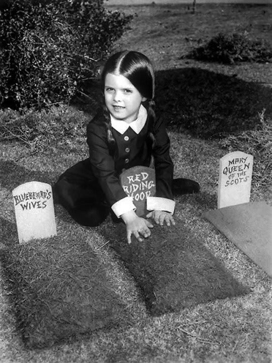 Lisa Loring / publicity photo for The Addams Family (ABC 1964-66)