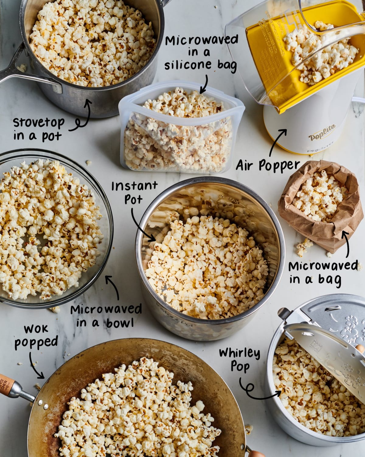 We tried 8 methods for popping popcorn and the winner resulted in a fun throwback (and had the fewest unpopped kernels):