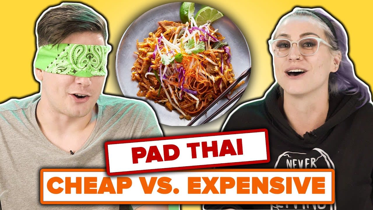 We Guess Cheap Vs. Expensive Pad Thai