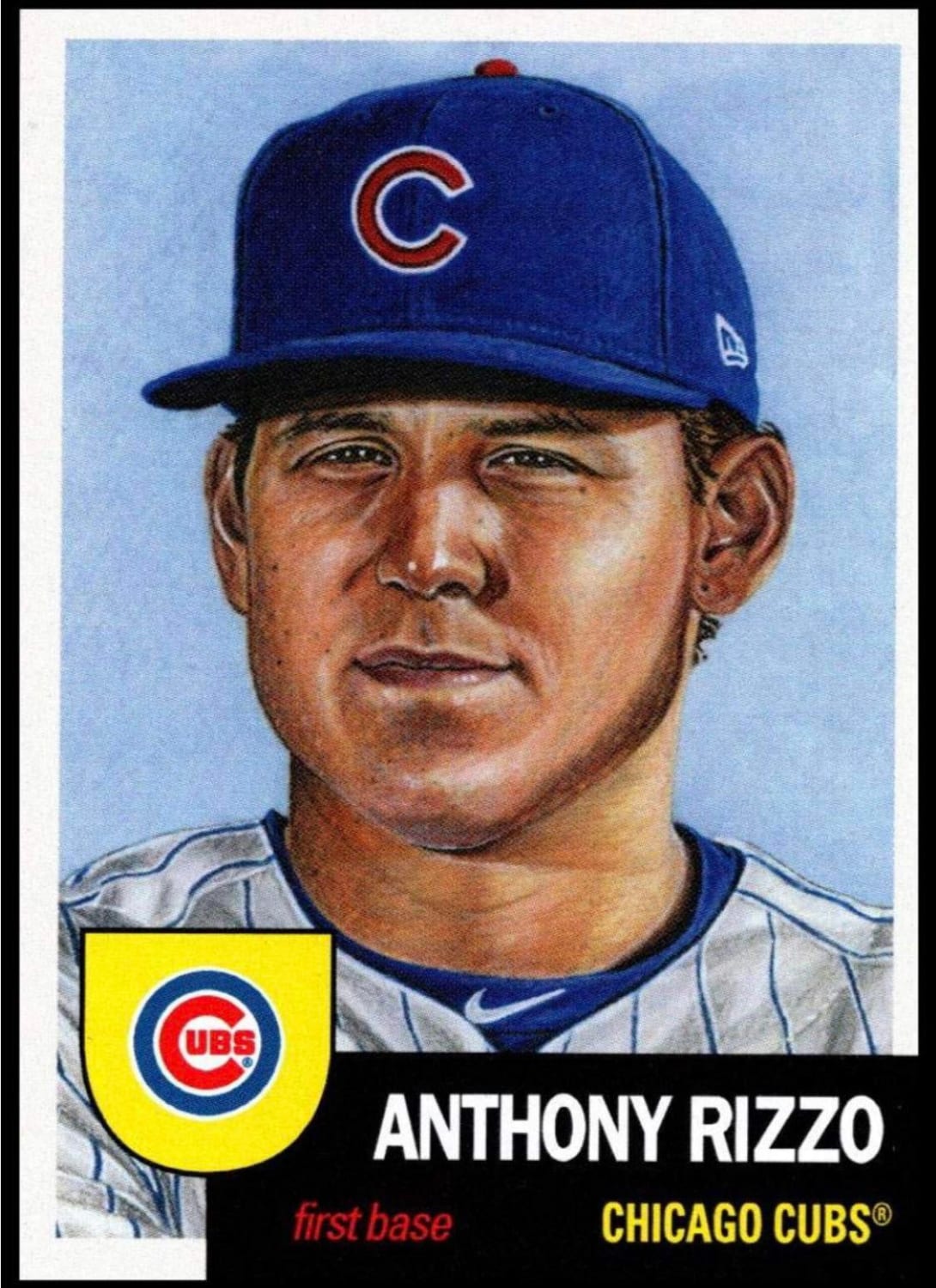 Does anyone else think Topps made Rizzo look like he likes them “ French fried potaters”?