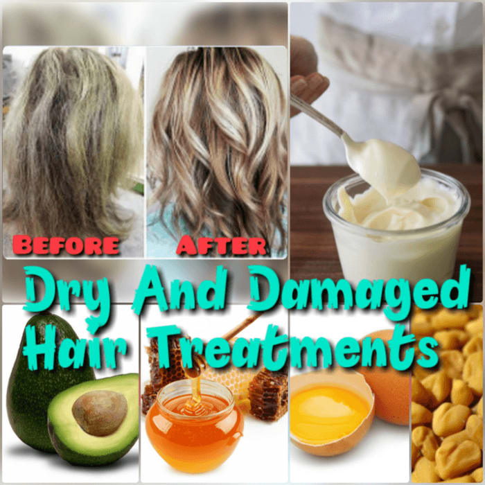 Mix Dry And Damaged Hair Best Homemade Treatments Natural