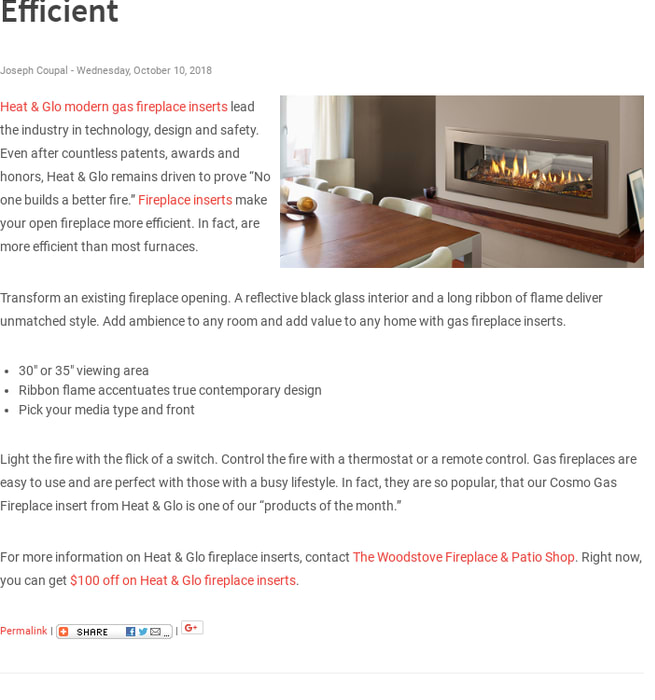 Mix Gas Fireplace Inserts Are Easy To Use And Efficient