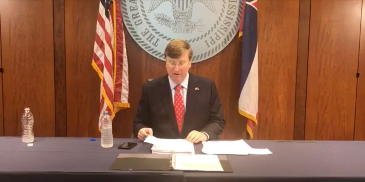 Mississippi's Governor was tricked into congratulating 'Harry Azcrac' during an online graduation ceremony