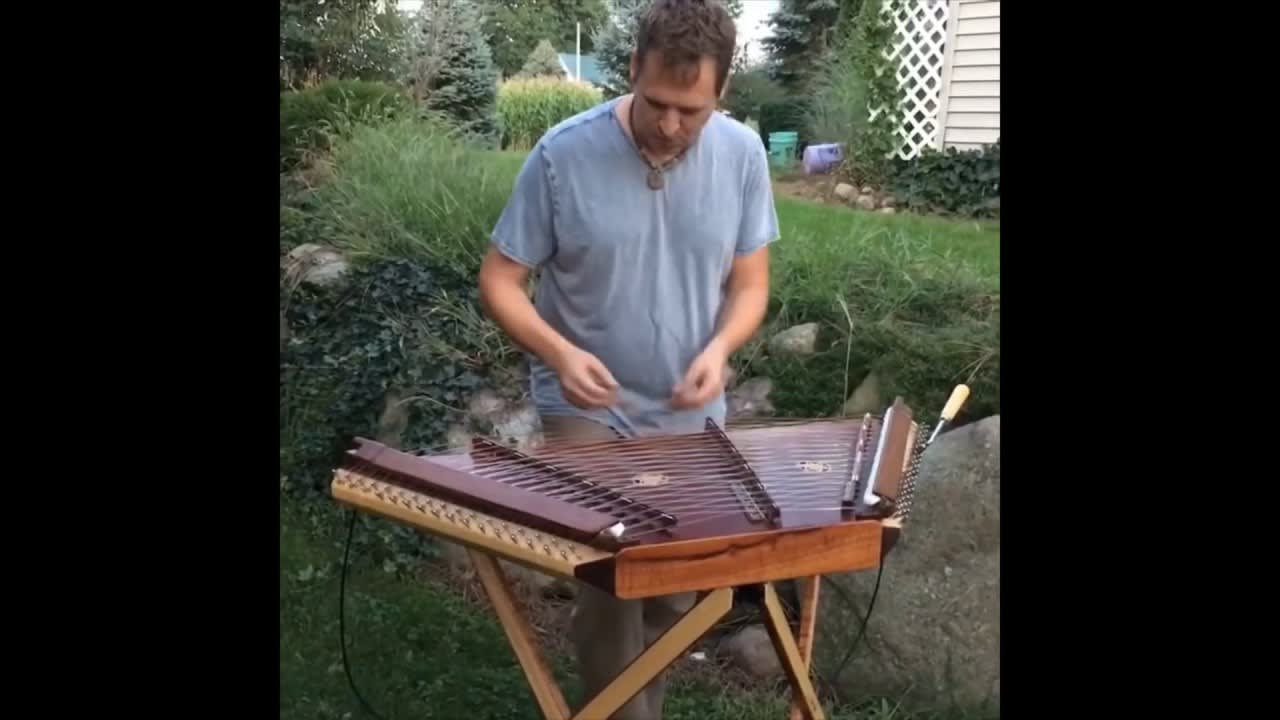 Everybody Wants to Rule the World by Tears for Fears played on the hammered dulcimer