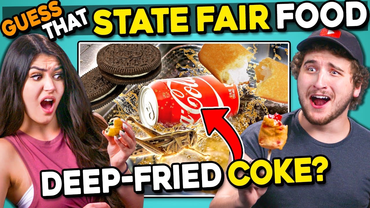 Can YOU Guess That Deep Fried Food? | People Vs. Food