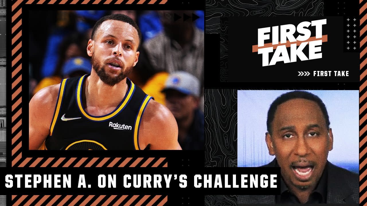 Stephen A. argues that this NBA Finals will be Steph Curry's toughest challenge yet | First Take