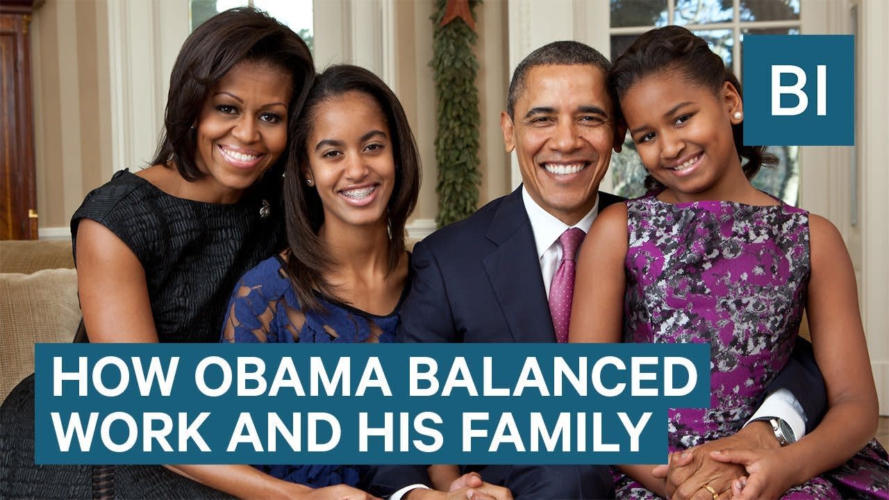 How Barack Obama Managed A Healthy Work-Life Balance
