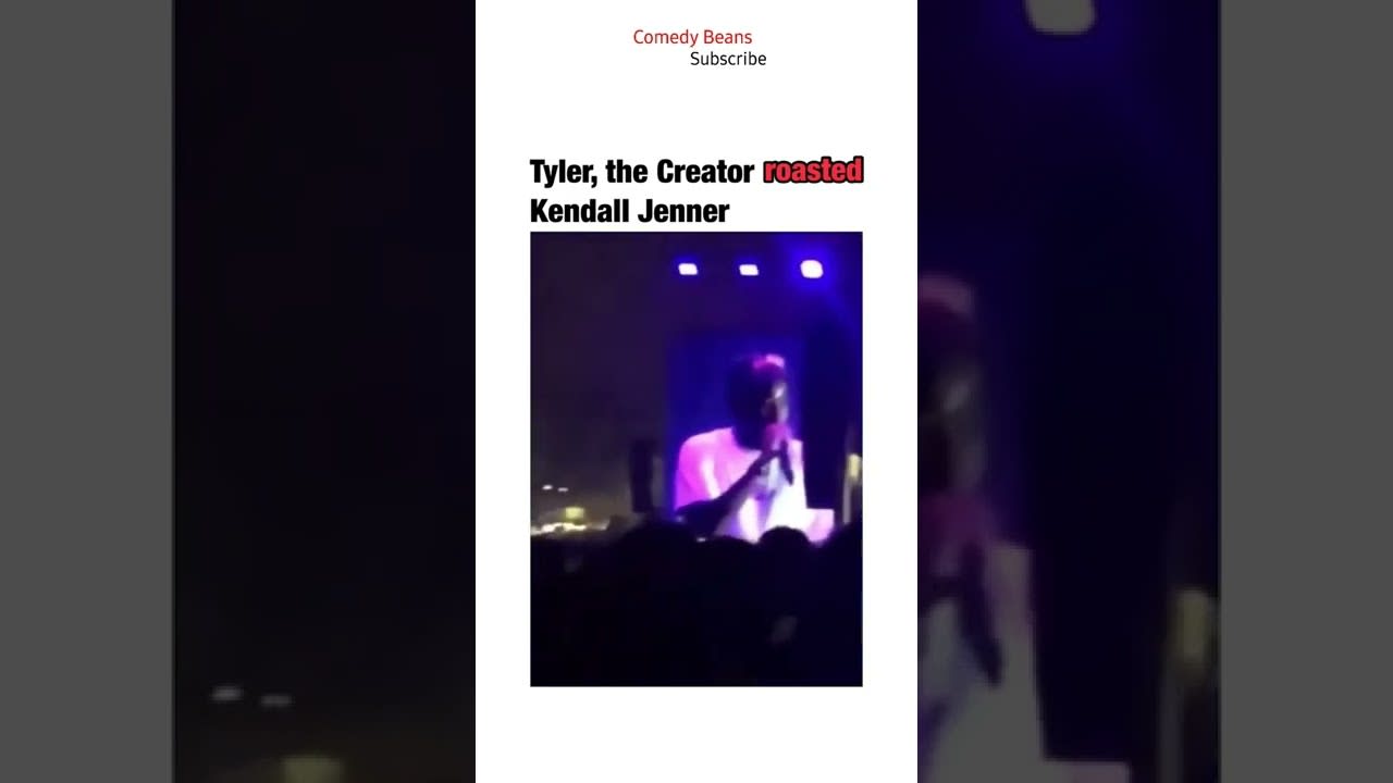 Tyler, the creator roasts Kendall Jenner 🤧 #shorts