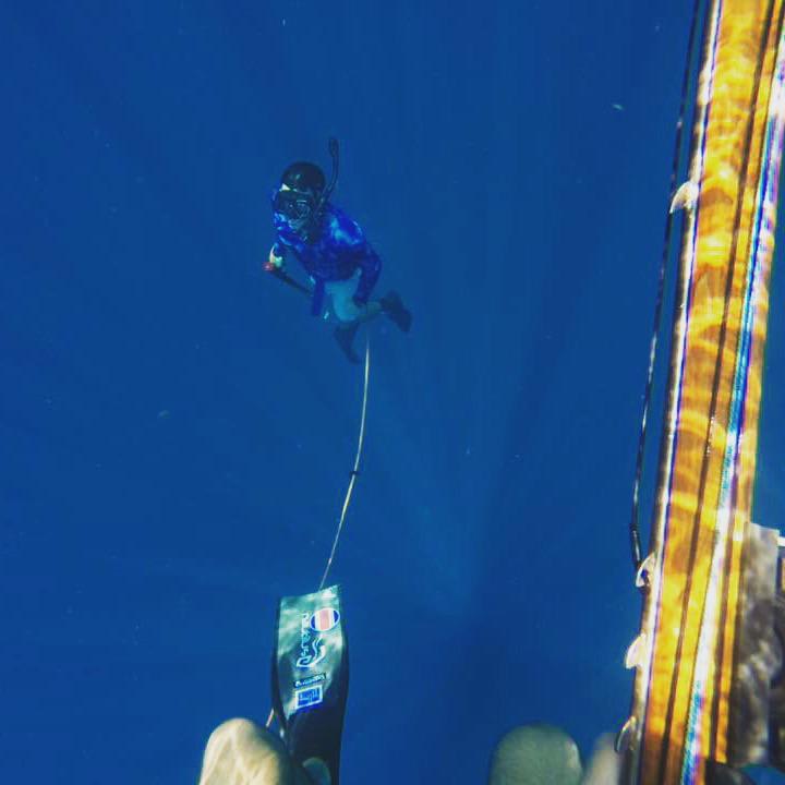 Me diving 10miles off shore, Gulf of Mexico