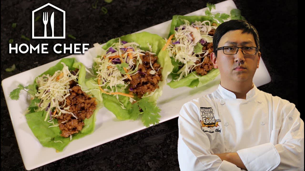 DIY Thai Pork Lettuce Wraps