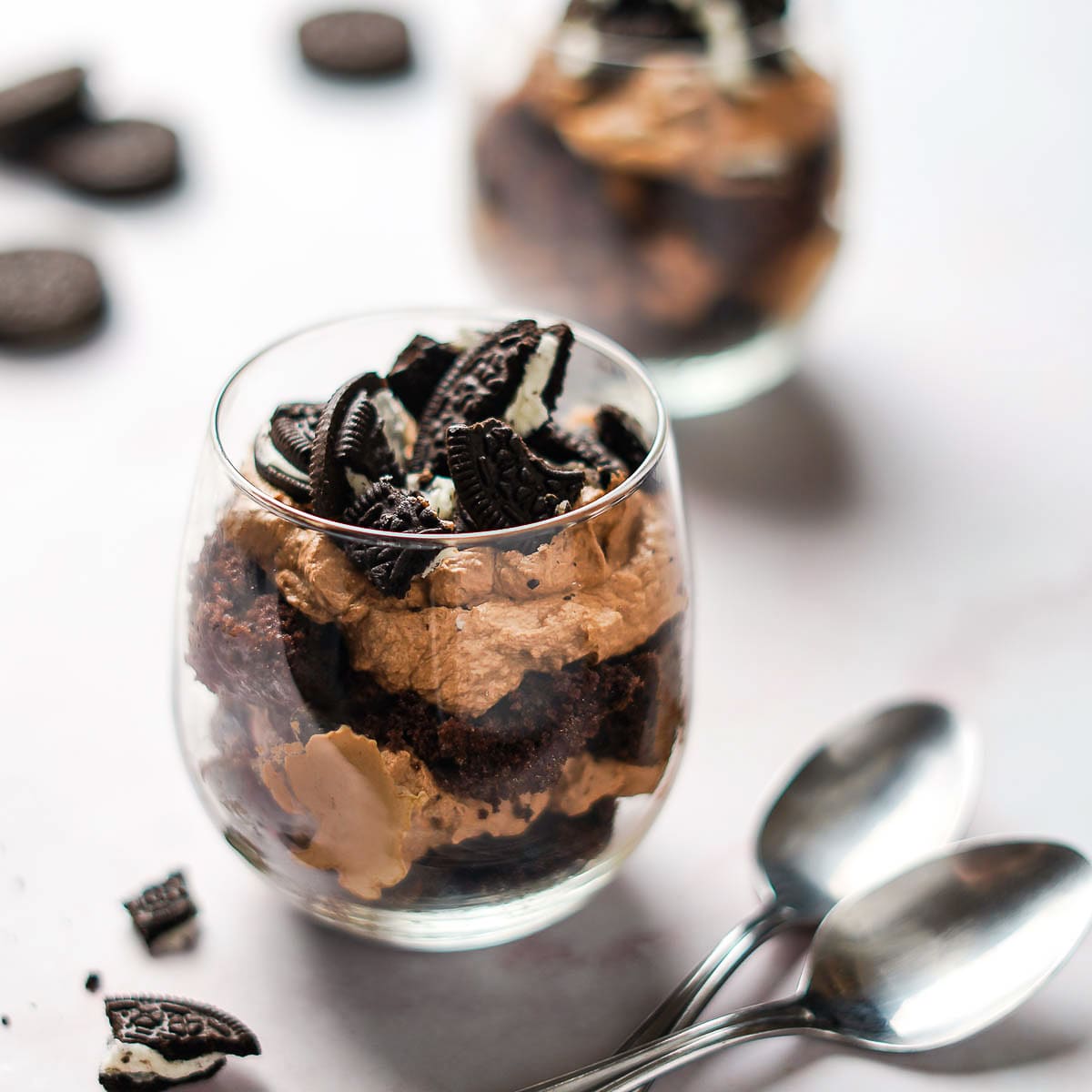 Mocha Oreo Trifles Nibble And Dine Only Minutes Prep