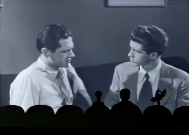 [Salesman speaks rapidly.] Joel: Is this the Cajun Chef? ** A reference to Justin Wilson (1914-2001), an American chef and humorist known for popularizing Cajun cuisine and for his catchphrase “I gar-on-tee!” Sometimes, his manner of... ** MST3K #313 ~ Earth vs. the Spider