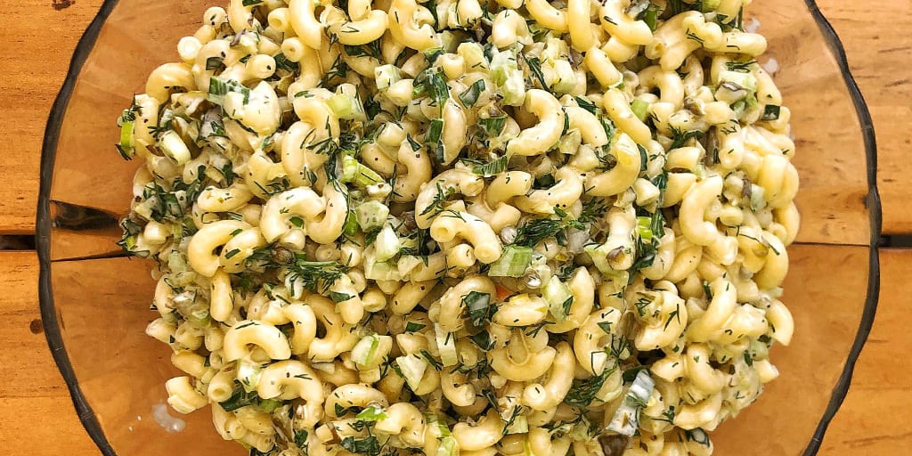 For your next summer picnic, try this creamy, lemony macaroni salad (plus, five more recipes to try this weekend)