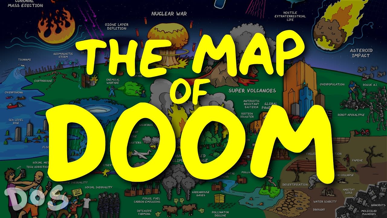 The Map of Doom: A Data-Driven Visualization of the Biggest Threats to Humanity, Ranked from Likely to Unlikely