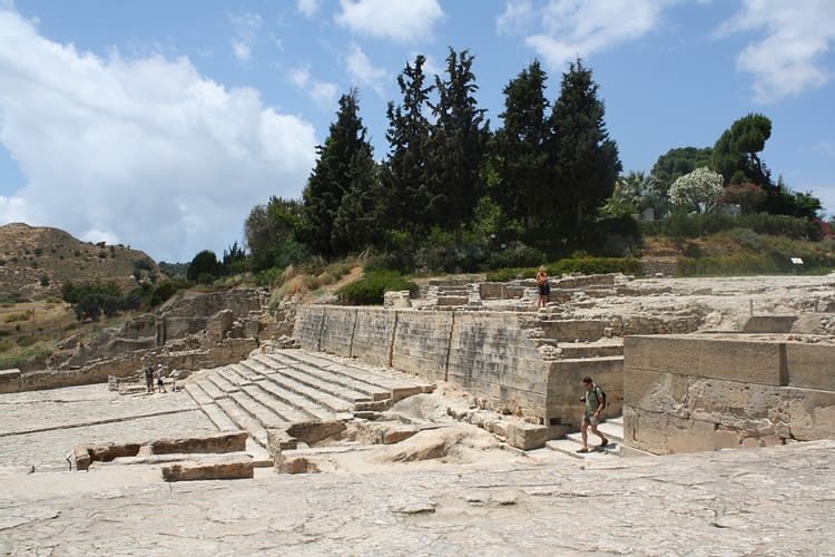 Early Theatre, Phaistos, Crete -