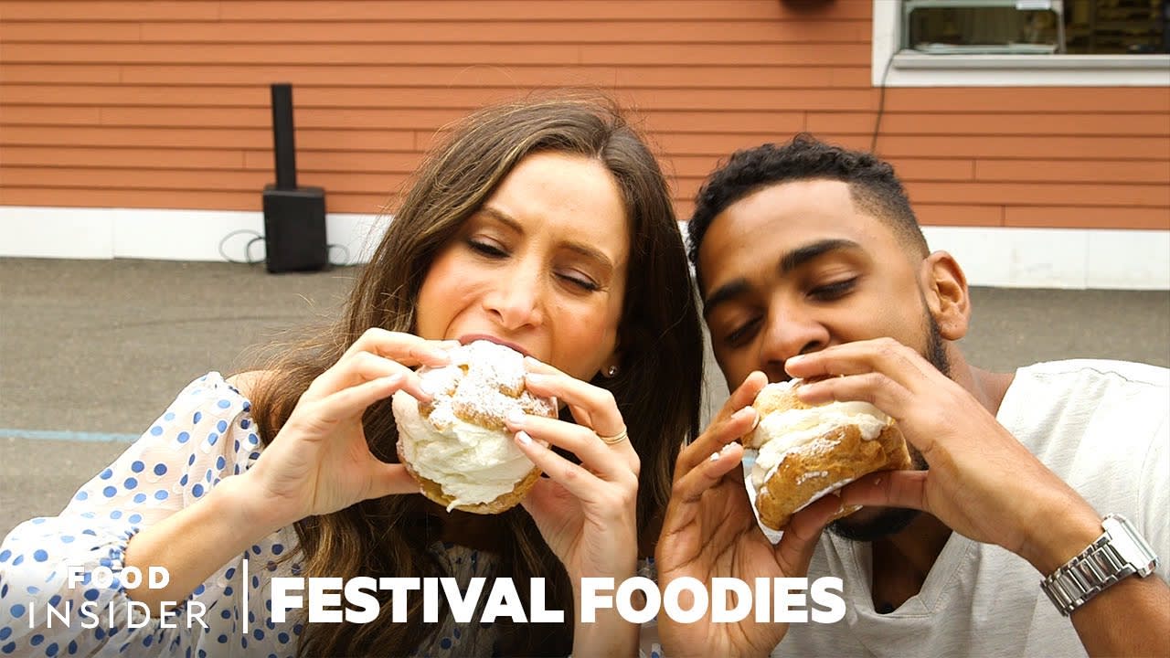 The Big E Festival: Giant Meatballs & Cream Puffs | Festival Foodies