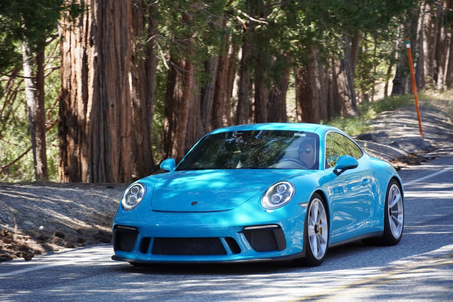 991 Touring on the Angeles Crest