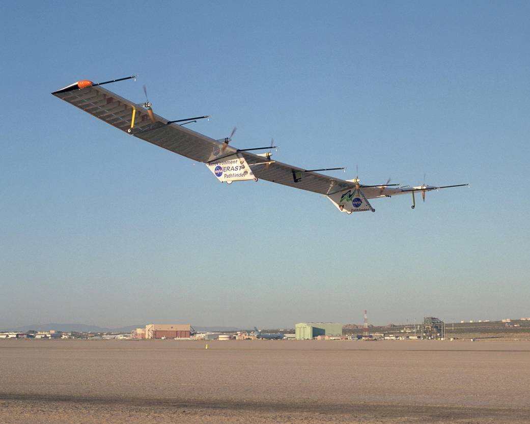 TDIH in 2005: Pathfinder Plus—a high-altitude, solar-powered, uncrewed experimental aircraft—conducted a turbulence measurement research flight. More via