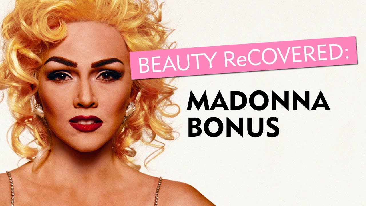 90s Madonna Makeup Transformation in 30 Seconds–Glamour Beauty Recovered with Kandee Johnson