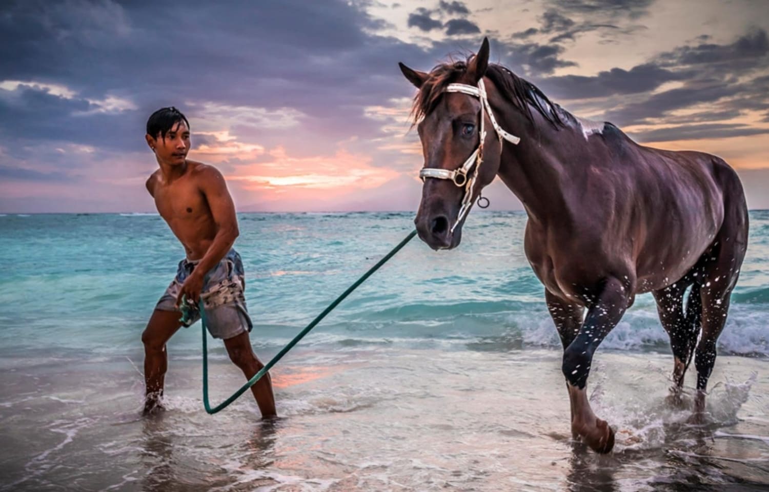 A boy and his horse, Gili Trawangan, Lombok, Indonesia. (Image - Krista Paasi).