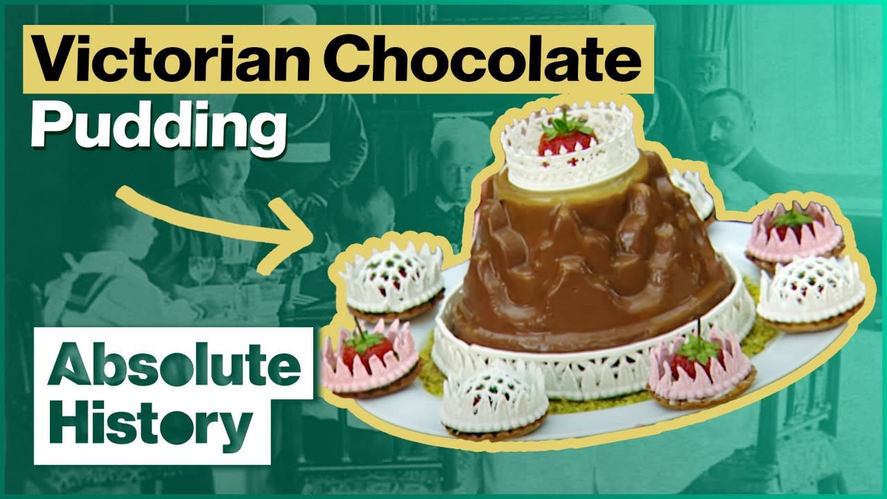 How To Create A Chocolate Pudding The Victorian Way | Royal Upstairs Downstairs | Absolute History