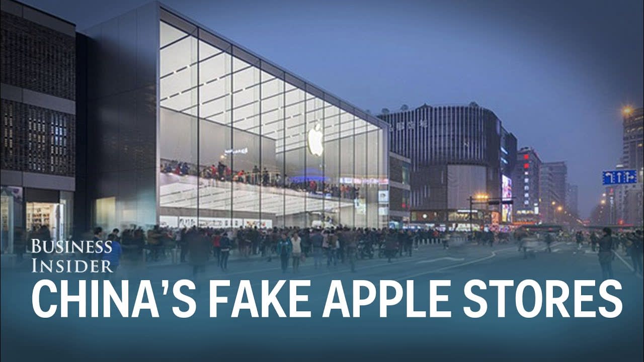 China's fake Apple stores