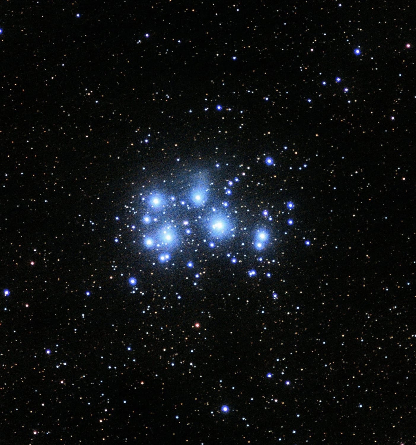 The company’s namesake- the Pleiades star cluster