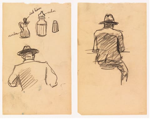 How Edward Hopper “Storyboarded” His Iconic Painting Nighthawks