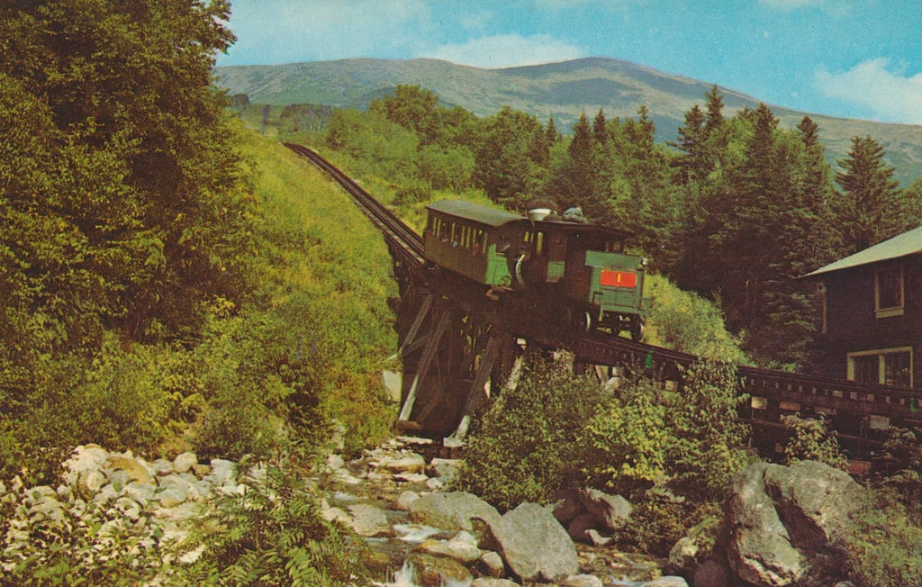 Jacob's Ladder Mt. Washington Cog Railway - White Mountains, New Hampshire
