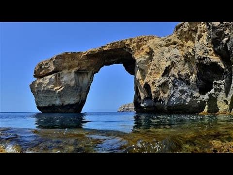 Malta's Famous Azure Window Collapses in Storm