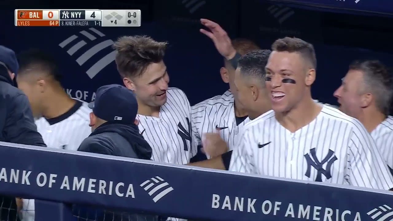 The Bronx Bombers! Rizzo with THREE homers, Judge with a birthday bash and Gallo with a moonshot!