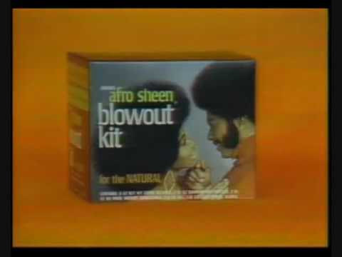 Afro Sheen Blow Out Kit commercial (1970)s - "Watu Wazuri use Afro Sheen, beautiful people use Afro Sheen"