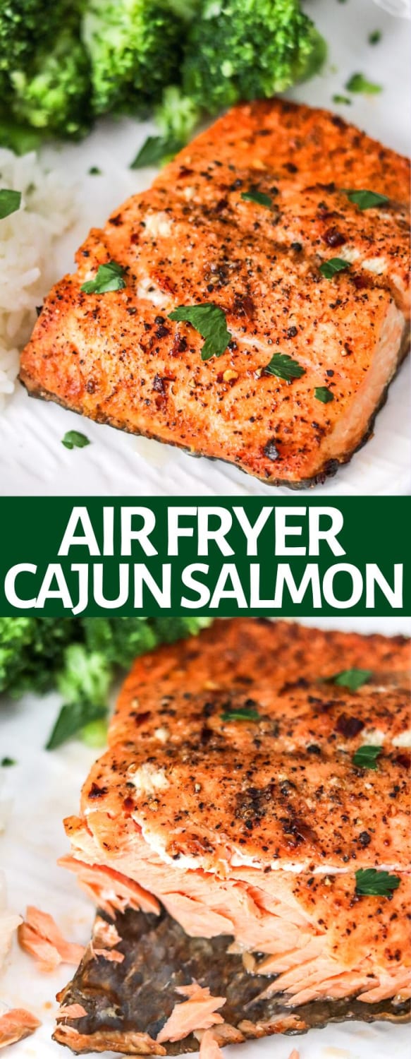 Making salmon is easy in the air fryer; It's done in less than 10 minutes! Air Fryer ca… | Air fryer recipes healthy, Fried salmon recipes, Air fryer dinner recipes