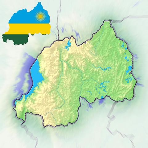 Map of Rwanda 🗺