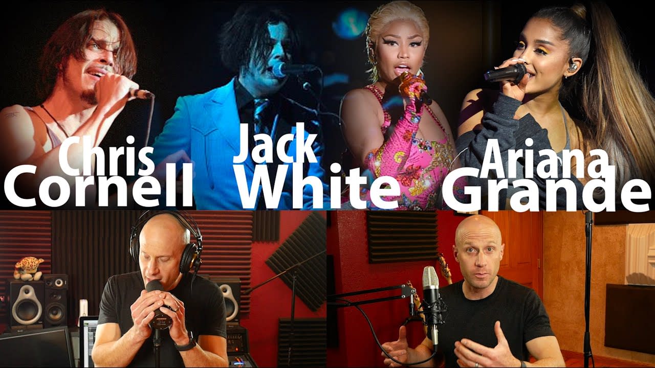 Ariana Grande, Nicki Minaj meet Jack White & Chris Cornell. Bang Bang (How to Sing Like Chris Liepe)