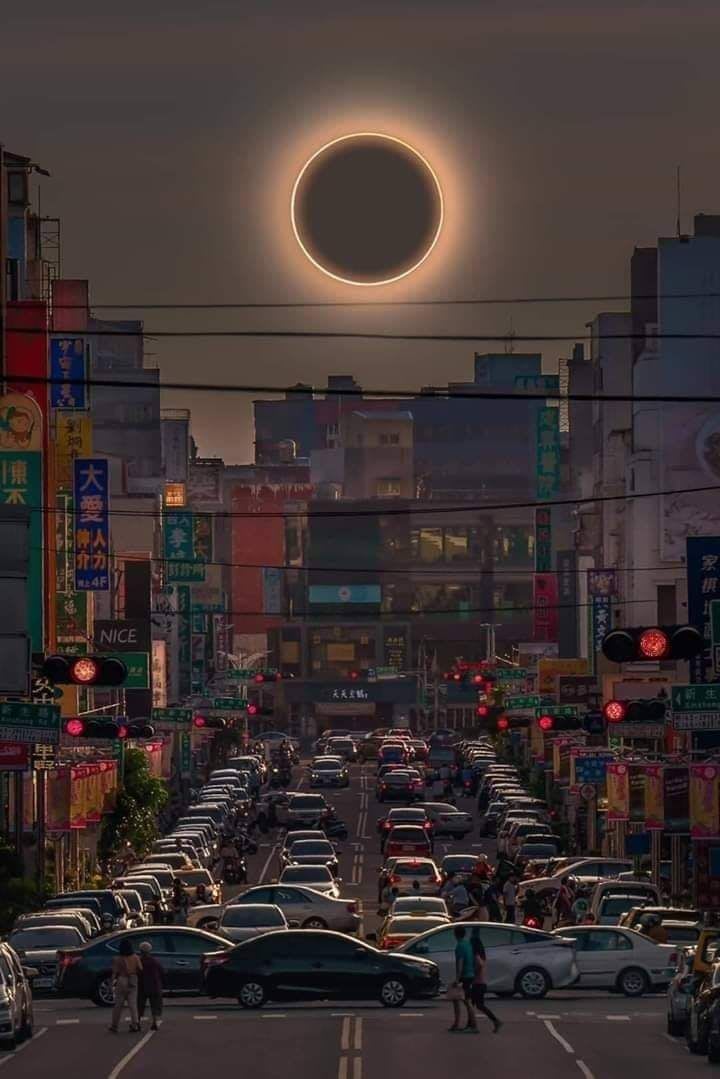 Eclipse in Taiwan