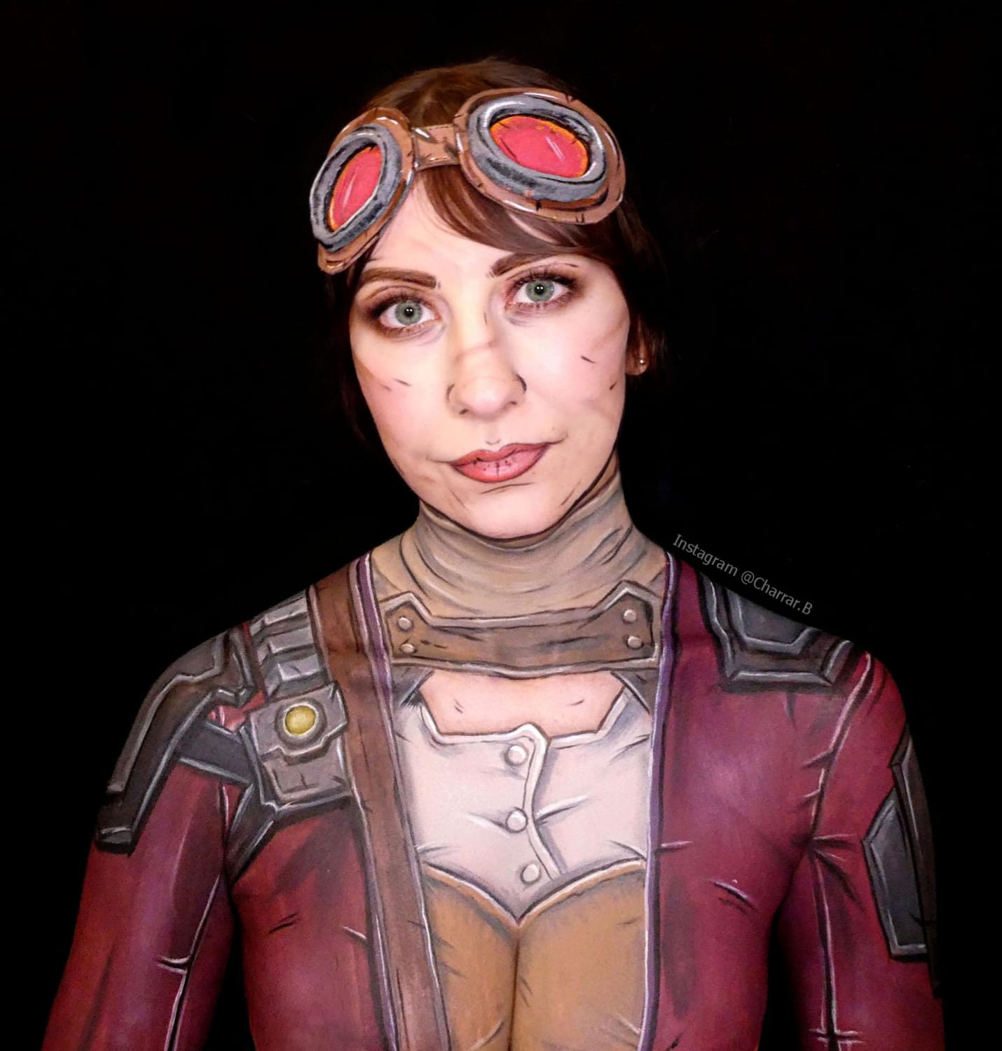 [Self] I bodypainted myself into Tannis from Borderlands 3. Hope you like it!