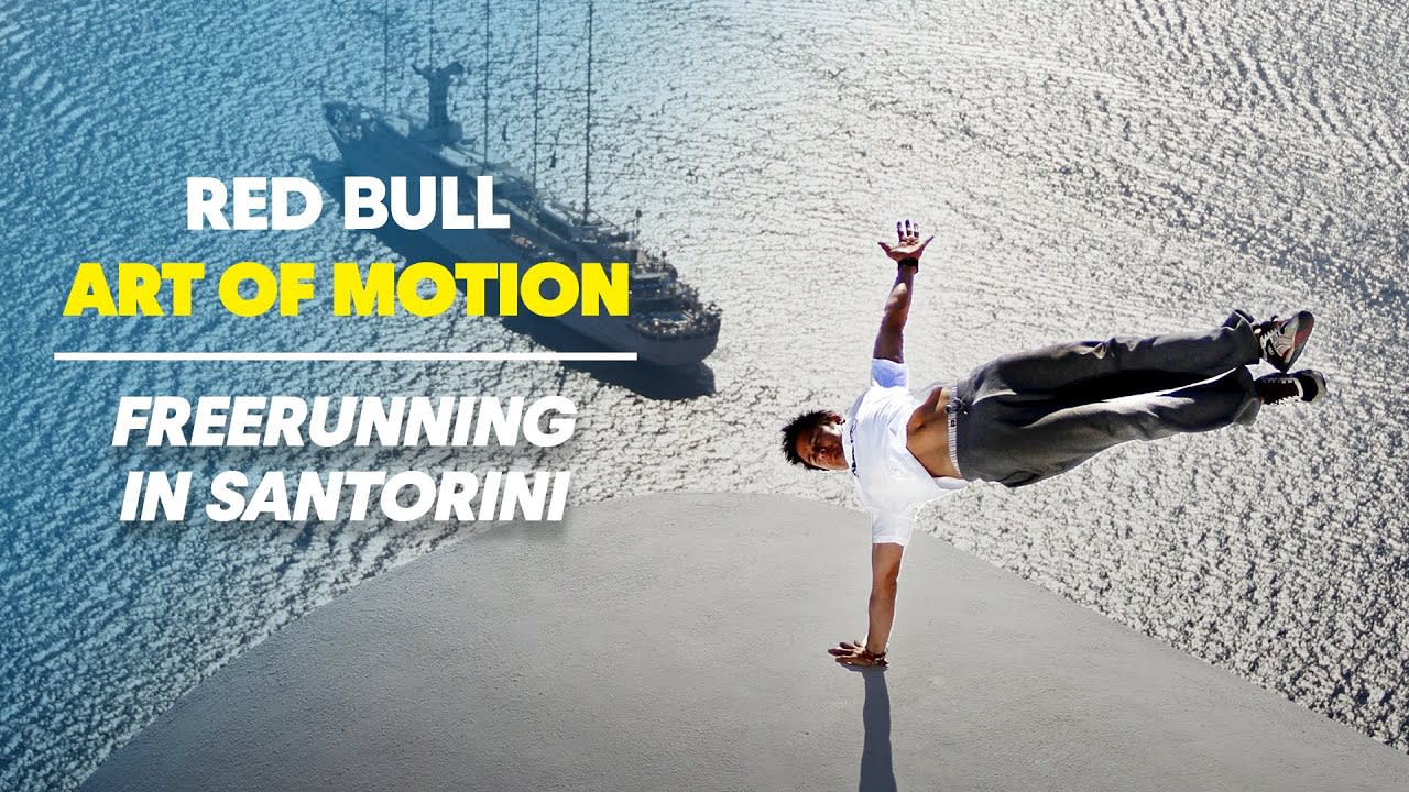 Welcome To Santorini, The World's Best Freerunning Playground | Red Bull Art of Motion