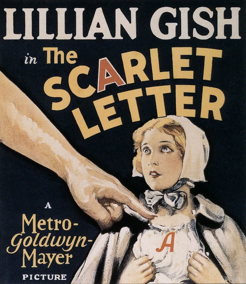 Entering the US public domain in 2022: The Scarlet Letter, a 1926 film based on the 1850 novel by Nat Hawthorne + directed by Victor Sjöström. More info behind window 11 of our advent-style calendar for works entering the publicdomain on Jan 1