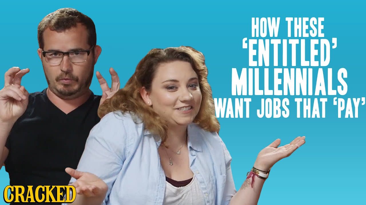 How These 'Entitled' Millennials Want Jobs That 'Pay'
