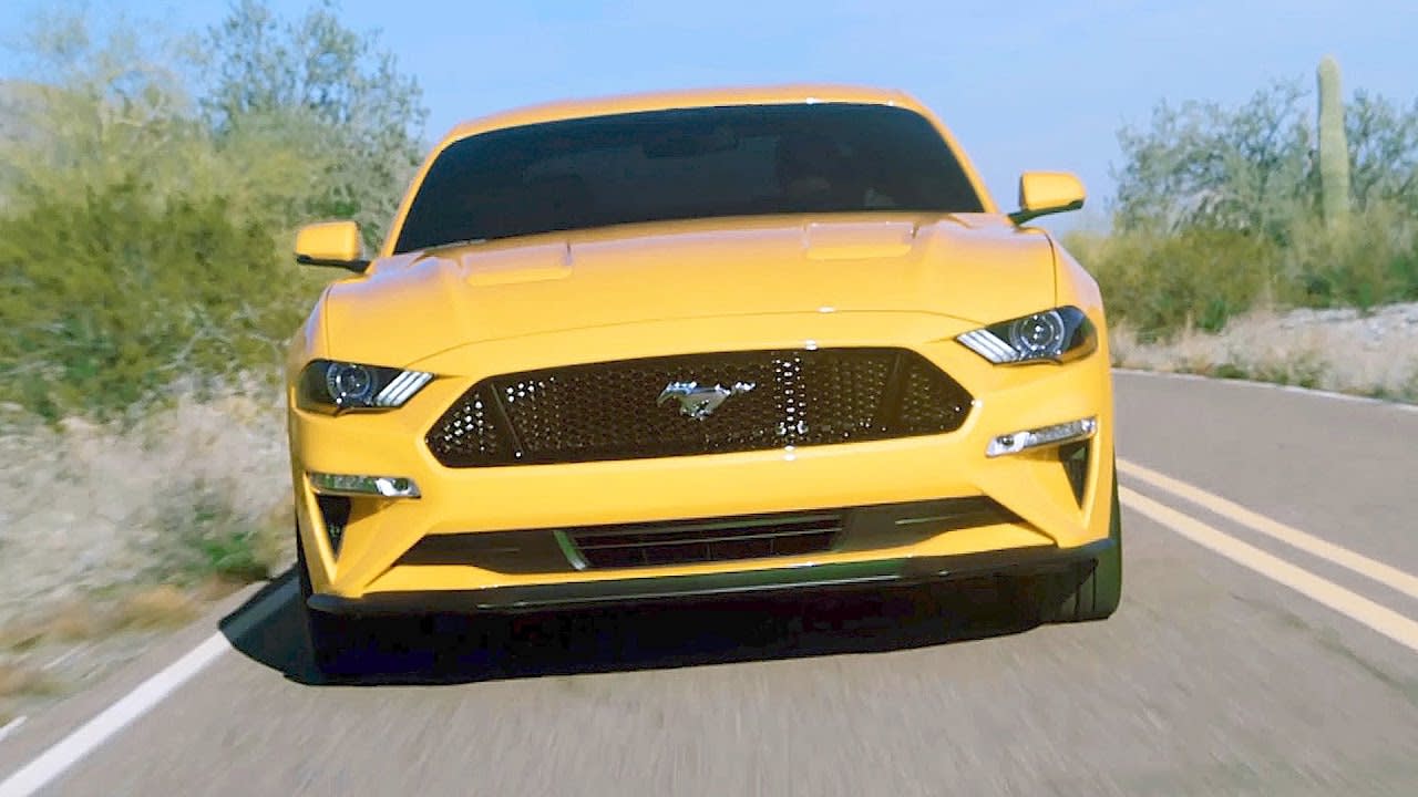 Ford Mustang (2018) Interior Exterior Driving [YOUCAR]