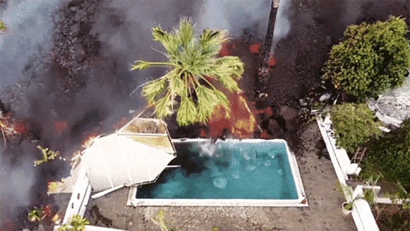 When Your Pool Fills With Lava