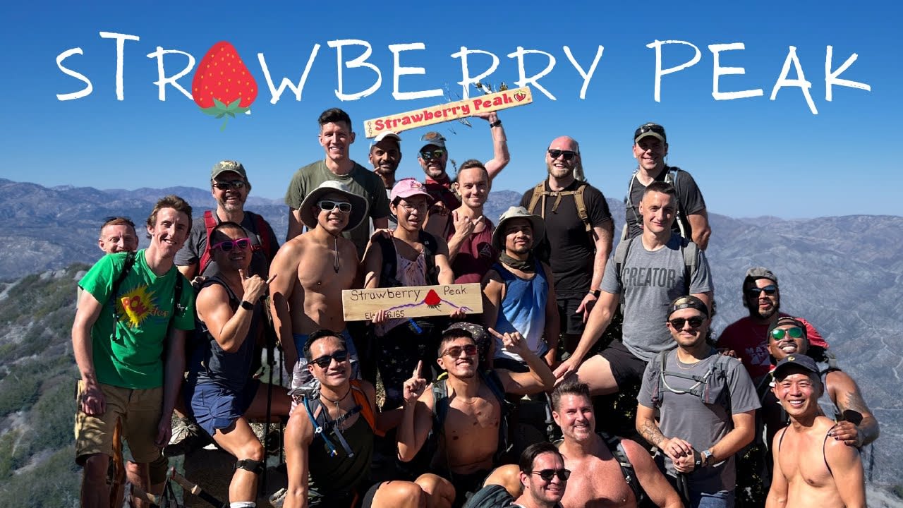 Group Hike with the California Gay Adventure Group - Video